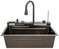 Chiuvetă de bucătărie Art Flame Mary 68x45 Black imaginea #3 — magazin online Desire.md