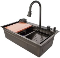 Chiuvetă de bucătărie Art Flame Sandy 75x45 Black