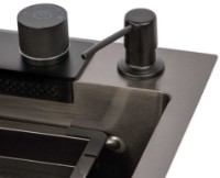 Кухонная мойка Art Flame Sandy 75x45 Black фото №3 — интернет-магазин Desire.md