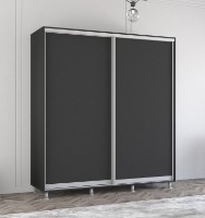 Dulap cu uşi glisante Mobildor-Lux Aron 190x240 Anthracite (aron884) imaginea #1 — magazin online Desire.md