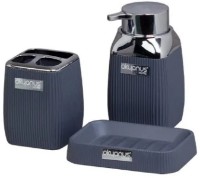 Set pentru baie Okyanus Stripe Square 502 Grey/Chrom