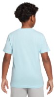 Детская футболка Nike K Nsw Tee Futura Hbr Glacier Blue, s.S фото №2 — интернет-магазин Desire.md
