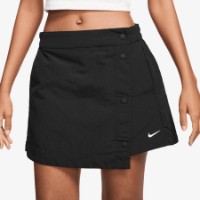 Pantaloni scurți dame Nike W Nsw Essntl Wvn Mr 3 Skort Black/White, s.XS imaginea #1 — magazin online Desire.md