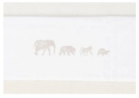 Cearșaf pentru copii Jollein Animals Nougat 120x150cm (008-524-670440) imaginea #2 — magazin online Desire.md