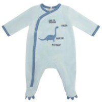 Salopetă-slip pentru copii Premaman Blue Dinos 12 months (PCI6X4-BLC-12M)