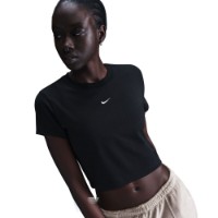 Женская футболка Nike W Nsw Nk Chll Knt Crp Black/Sail, s.XS фото №1 — интернет-магазин Desire.md