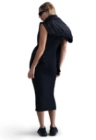 Rochie dame Nike W Nsw Nk Chll Knt Mrib Tnk Drs Black/Sail, s.XS imaginea #2 — magazin online Desire.md
