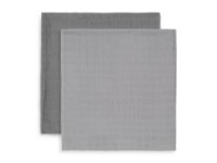 Pelinci Jollein Bamboo Storm Grey 2pcs 115x115 (435-852-65308)