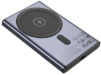 Acumulator extern Hoco Q32 Bird PD20W Metal Gray imaginea #2 — magazin online Desire.md