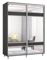 Шкаф-купе Mobildor-Lux Aron-S 150x210 Anthracite (arons3921) K3 фото №1 — интернет-магазин Desire.md