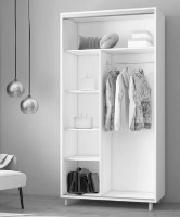 Шкаф-купе Mobildor-Lux Aron-P 100x240 Anthracite (aronp2630) K2 фото №2 — интернет-магазин Desire.md