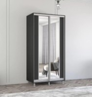 Шкаф-купе Mobildor-Lux Aron-P 110x200 Anthracite (aronp2944) K2 фото №1 — интернет-магазин Desire.md