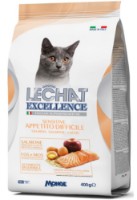 Hrană uscată pentru pisici Monge Superpremium Lechat Excellence Sensitive Salmon 400g