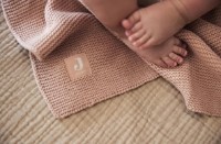 Плед Jollein Basic Knit Wild Rose 75x100 (516-511-67067) фото №5 — интернет-магазин Desire.md