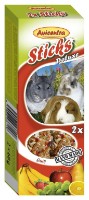 Корм для грызунов Avicentra Sticks Fruit Rabbits Guinea Pigs & Chinchillas 2pcs