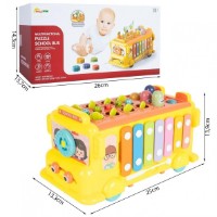 Бизиборд New World Multifunctional Puzzle School Bus (YL221) фото №4 — интернет-магазин Desire.md