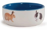 Bol pentru rozătoare Beeztees Rabbit Blue 11.5cm (801650)