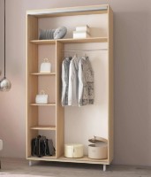 Шкаф-купе Mobildor-Lux Aron-P Chipboard/Mirror 120x220 Oak Sonoma (00010749) фото №2 — интернет-магазин Desire.md