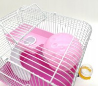 Клетка для грызунов Panama Pet PP-50628 White/Pink фото №3 — интернет-магазин Desire.md