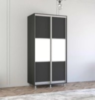 Dulap cu uşi glisante Mobildor-Lux Aron-P 100x240 Anthracite/White (aronp2964) K imaginea #1 — magazin online Desire.md