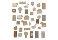 Кубики Jollein Blocks Set Farm (712-603-67021) фото №4 — интернет-магазин Desire.md