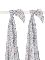 Пелёнки Jollein Bloom 2pcs 115x115 (535-852-65348) фото №3 — интернет-магазин Desire.md