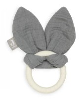 Inel gingival Jollein Bunny Ears Storm Grey (101-007-66051) imaginea #1 — magazin online Desire.md