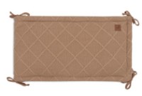 Бортик в кроватку Jollein Check Knit Biscuit 180x30 (004-895-68039) фото №2 — интернет-магазин Desire.md