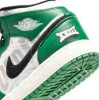 Ботинки детские Nike Air Jordan 1 Mid Se Uni2 Bg Pine Green|sail/Black/Team Orange, s.37.5 фото №4 — интернет-магазин Desire.md
