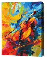 Tablou pe numere Brushme  Simfonia culorilor (BS54035FC)