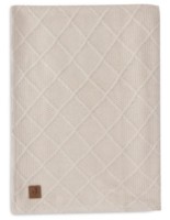 Pătura Jollein Check Knit Oatmeal/Teddy Fleece 100x150 (517-522-68040) imaginea #2 — magazin online Desire.md