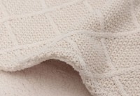 Pătura Jollein Check Knit Oatmeal/Teddy Fleece 100x150 (517-522-68040) imaginea #4 — magazin online Desire.md