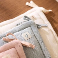 Protectie laterala pentru patut Jollein Cosy Knit Ivory,180x30 (004-895-68030) imaginea #5 — magazin online Desire.md