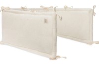 Protectie laterala pentru patut Jollein Cosy Knit Ivory,180x30 (004-895-68030)