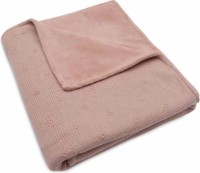 Pătura Jollein Cosy Knit Wild Rose/Velvet 100x150 (517-522-68034)