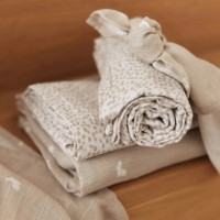 Пелёнки Jollein Dotted Nougat GOTS 115x115 (535-852-66076) фото №3 — интернет-магазин Desire.md