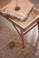 Плед Jollein Fringe Moonstone/Ivory GOTS 75x100 (521-511-68012) фото №3 — интернет-магазин Desire.md