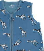 Детский спальный мешок Jollein Jersey Giraffe Jeans Blue 70cm (048-510-66004) фото №2 — интернет-магазин Desire.md