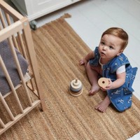 Детский спальный мешок Jollein Jersey Giraffe Jeans Blue 70cm (048-510-66004) фото №3 — интернет-магазин Desire.md