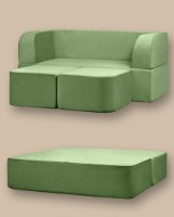 Canapea fără ramă Edka Vega 160x200x40 M27 Green imaginea #2 — magazin online Desire.md