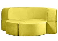 Canapea fără ramă Edka Luna 200 P12 Olive Green imaginea #3 — magazin online Desire.md