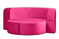 Canapea fără ramă Edka Luna 200 P17 Pink Raspberry imaginea #3 — magazin online Desire.md