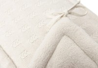 Protectie laterala pentru patut Jollein Grain Knit Oatmeal 180x30 (004-895-67047) imaginea #2 — magazin online Desire.md