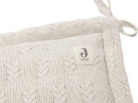 Protectie laterala pentru patut Jollein Grain Knit Oatmeal 180x30 (004-895-67047) imaginea #4 — magazin online Desire.md