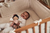 Protectie laterala pentru patut Jollein Grain Knit Oatmeal 180x30 (004-895-67047) imaginea #6 — magazin online Desire.md