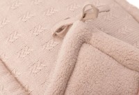 Protectie laterala pentru patut Jollein Grain Knit Wild Rose 180x30 (004-895-67065) imaginea #2 — magazin online Desire.md
