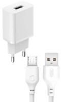 Зарядное устройство XO L99 with Micro-USB White
