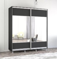 Dulap cu uşi glisante Mobildor-Lux Aron-S 190x240 Anthracite (arons3940) K1 imaginea #1 — magazin online Desire.md