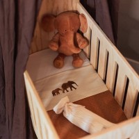 Cearșaf pentru copii Jollein Jersey Ivory 120x60cm 2зсы (2511-507-66041) imaginea #2 — magazin online Desire.md