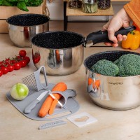 Tocător cu cuțite Tadar 4pcs imaginea #4 — magazin online Desire.md